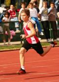 Ivan Blagus u utrci na 60 m